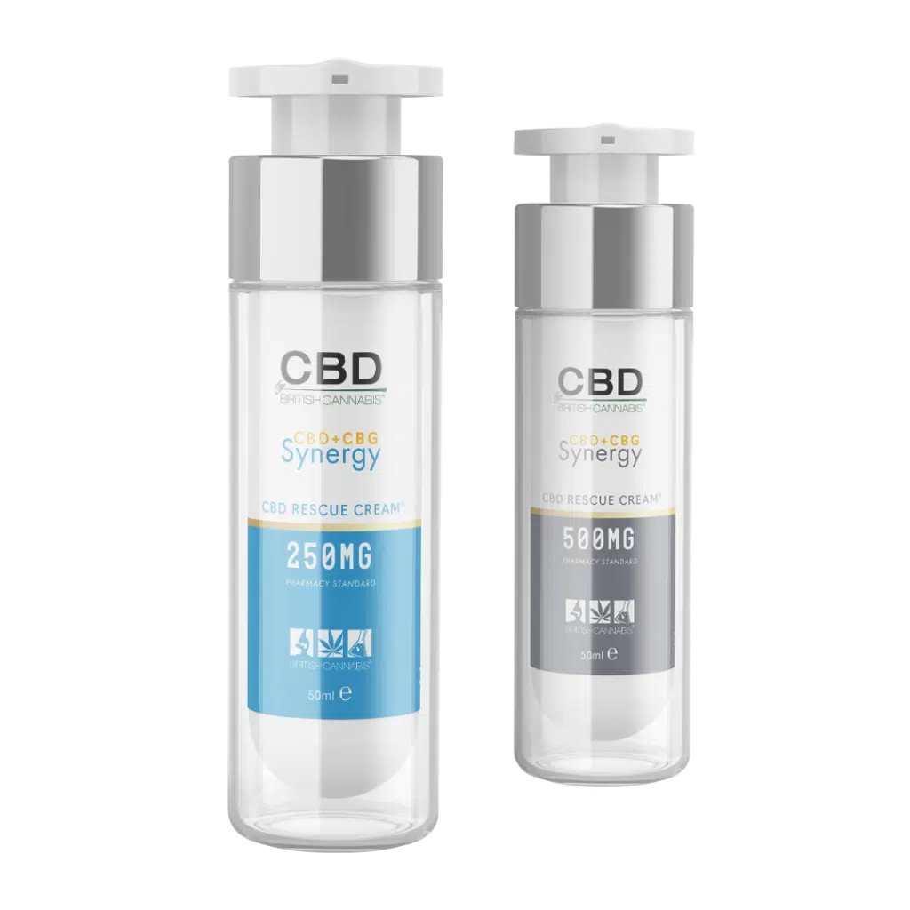 Synergy CBG + CBD RESCUE CREAM® - CBD by BRITISH CANNABIS™