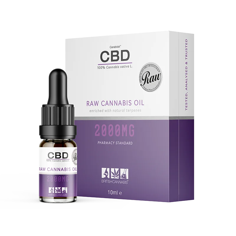 100% Cannabis Raw CBD Oil