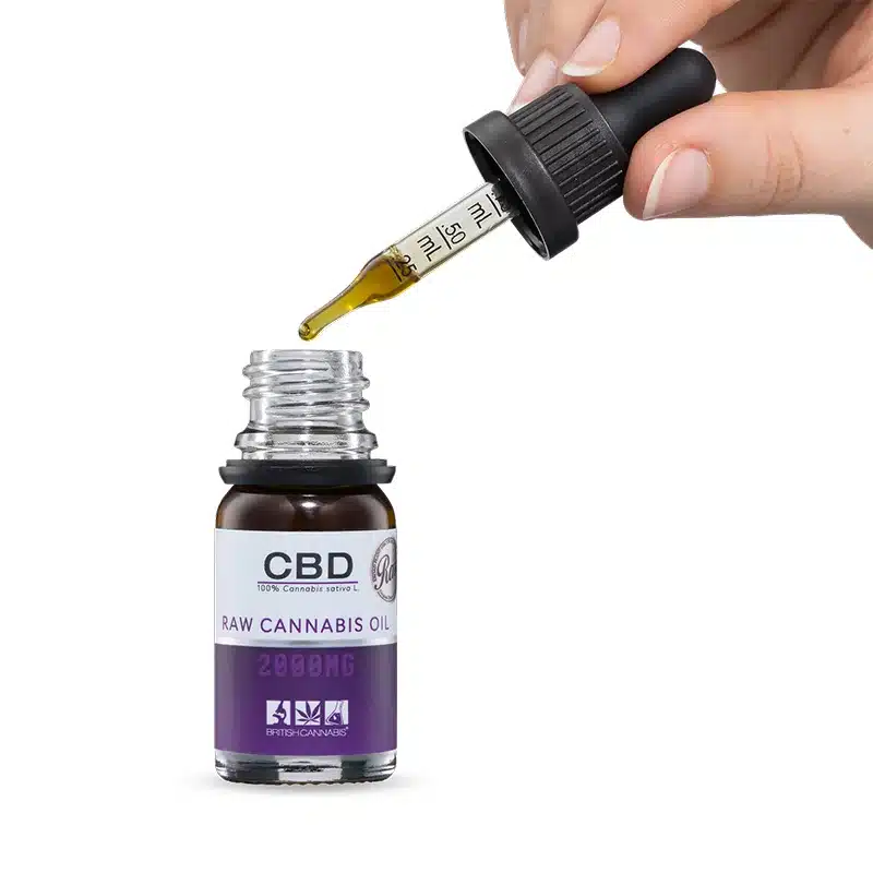 100% Cannabis Raw CBD Oil