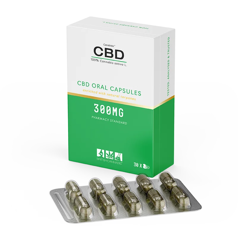 100% Cannabis - CBD Oral Capsules