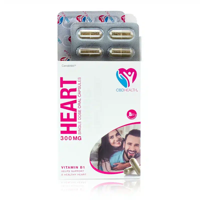 British Cannabis - CBD Health - Heart Caps - 300mg