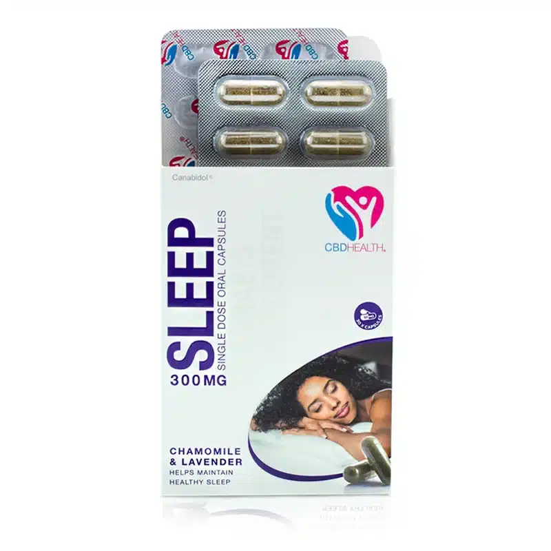 British Cannabis - CBD Health - Sleep Caps - 300mg