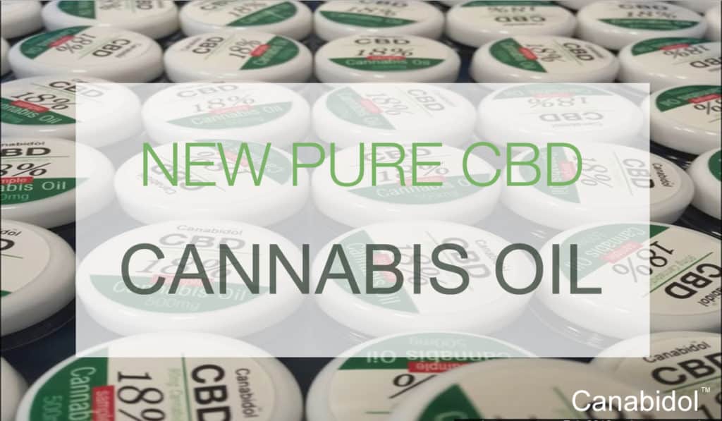 New Pure CBD Cannabis Oil from Canabidol - CBD by BRITISH CANNABIS™